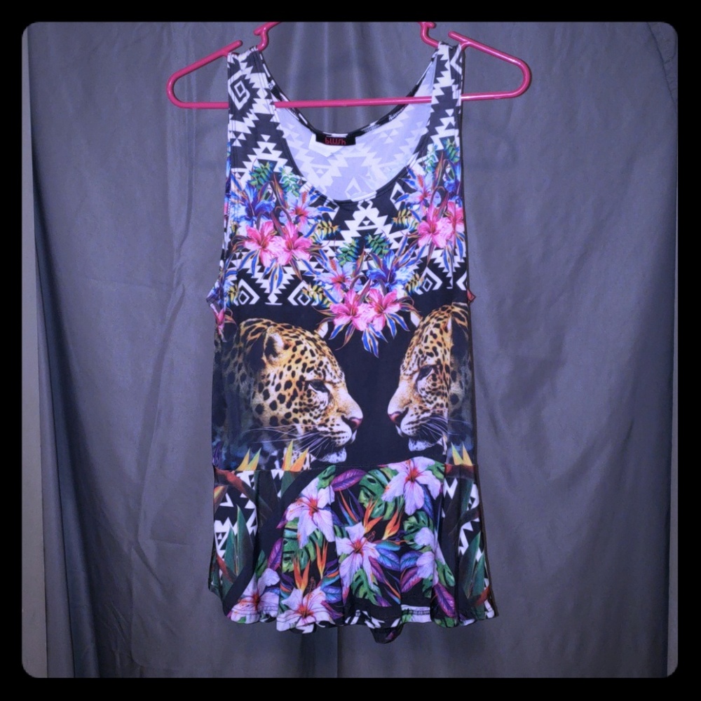 Peplum blouse
